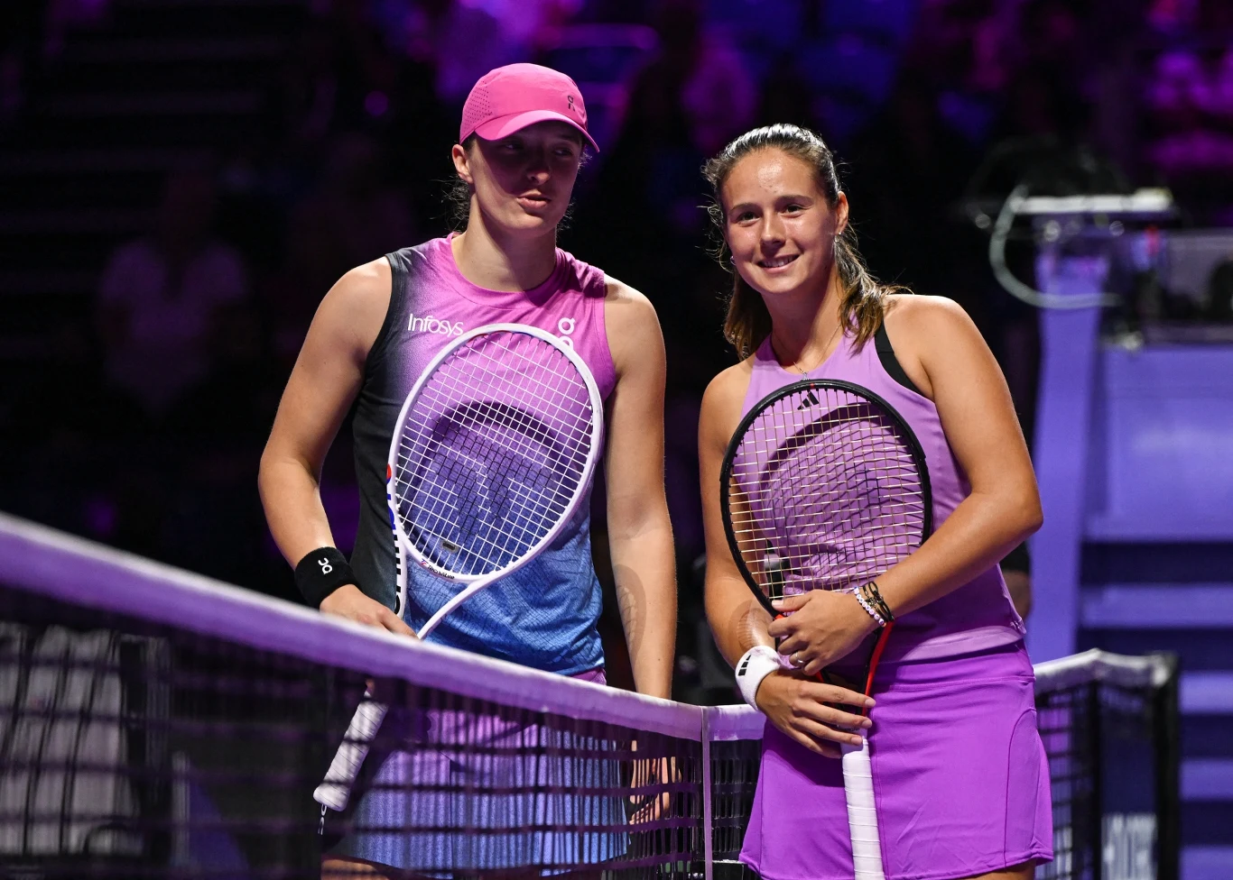 Iga Świątek i Daria Kasatkina