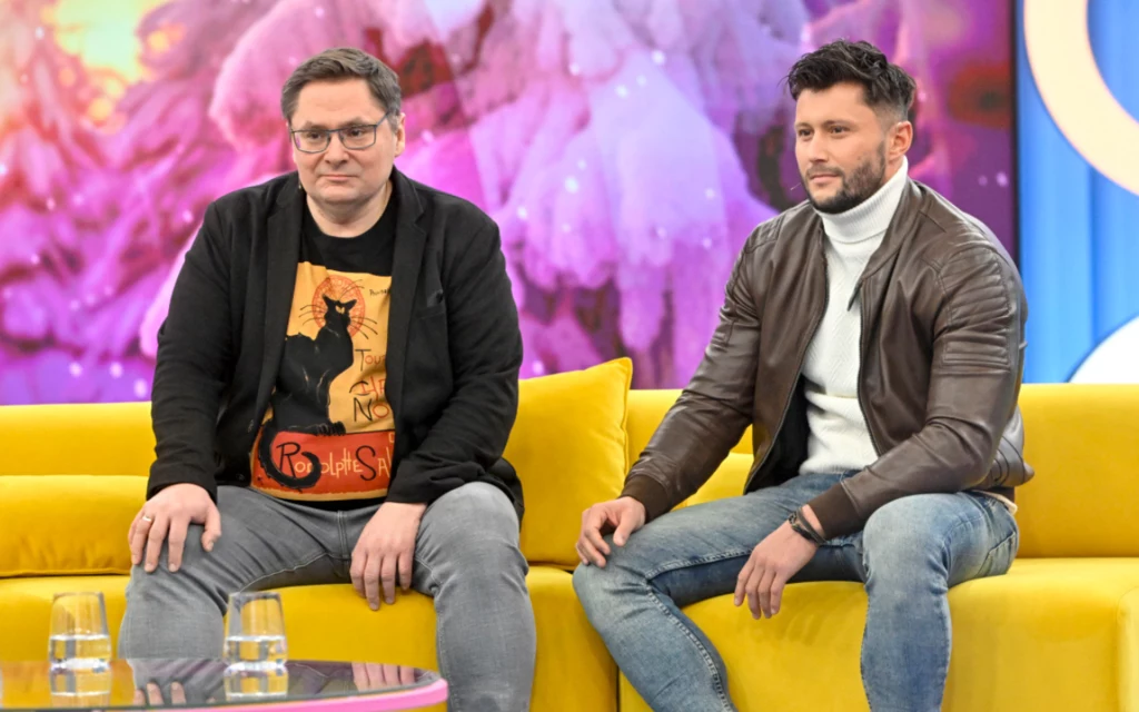 Tomasz Terlikowski i Piotr Mróz w "halo tu polsat"