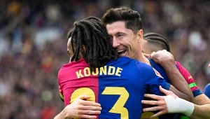 Pachniało sensacją w meczu Barcelony. I nagle przełom, Lewandowski bohaterem