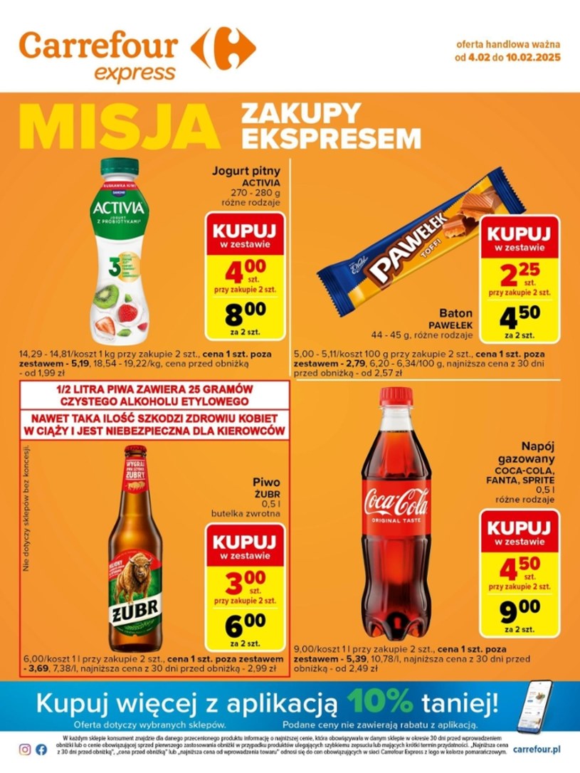 Gazetka promocyjna Carrefour Express - ważna od 04. 02. 2025 do 10. 02. 2025