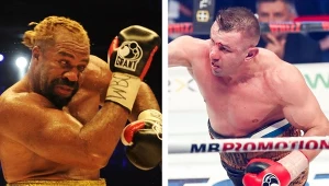 Tomasz Adamek i Shannon Briggs - zdjęcia poglądowe z różnych walk obu pięściarzy