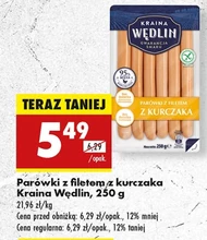 Parówki Kraina Wędlin