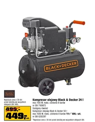 Kompresor olejowy Black+Decker