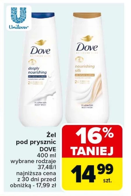 Żel pod prysznic Dove