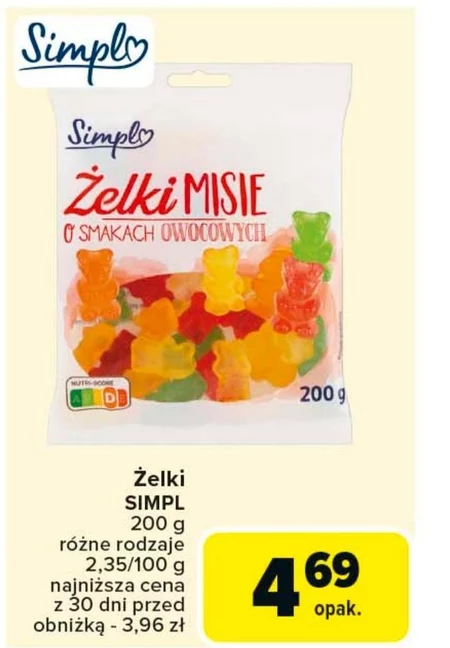 Żelki Simpl