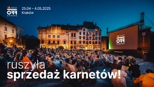 18. edycja Międzynarodowego Festiwalu Kina Niezależnego Mastercard OFF CAMERA odbędzie się w Krakowie w dniach 25 kwietnia - 4 maja