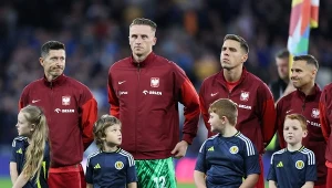 Robert Lewandowski, Marcin Bułka, Jan Bednarek i Przemysław Frankowski