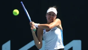 Magda Linette rywalizowała o awans do drugiej rundy debla podczas WTA 500 w Abu Zabi