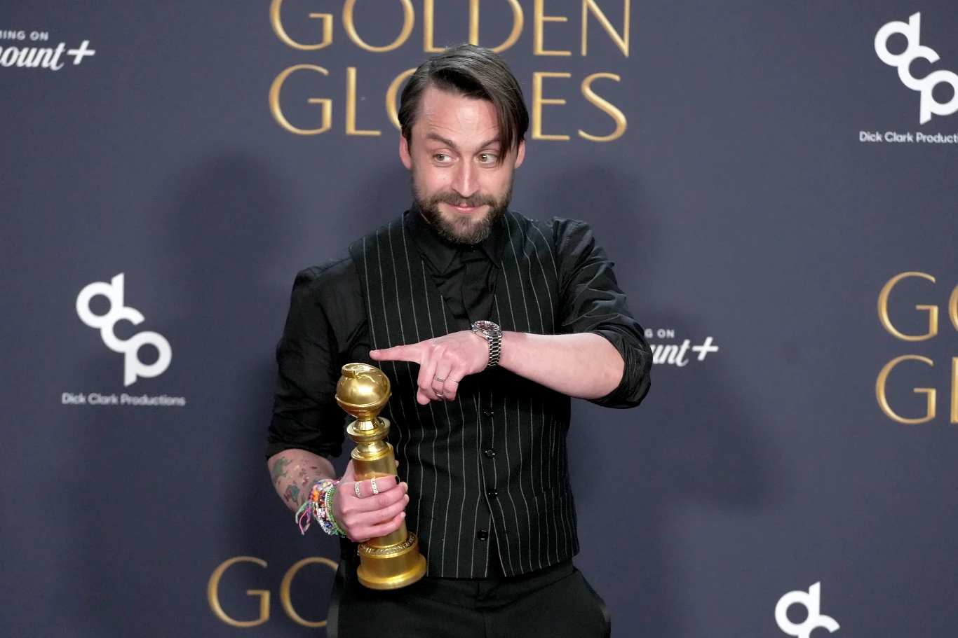 Kieran Culkin ze Złotym Globem za "Prawdziwy ból"