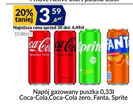 Napój gazowany Fanta