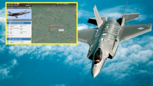 F-35 pojawił się na FlightRadarze. Latał nad Polską