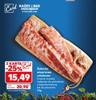 Żeberka wieprzowe Kaufland