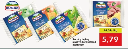Hochland Ser kremowy w plastrach maasdamer 130 g