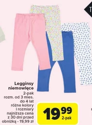 Legginsy niemowlęce