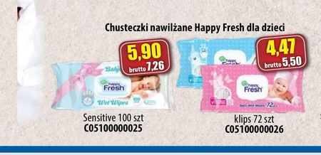 Chusteczki nawilżane Fresh