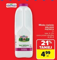 Mleko bez laktozy Piątnica