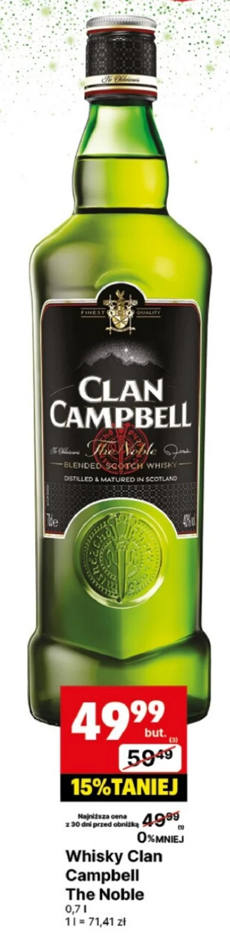 Whisky Clan campbell