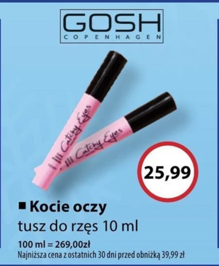 Tusz do rzęs Gosh