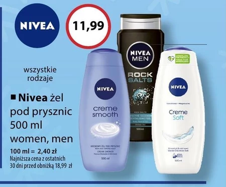 Żel pod prysznic Nivea