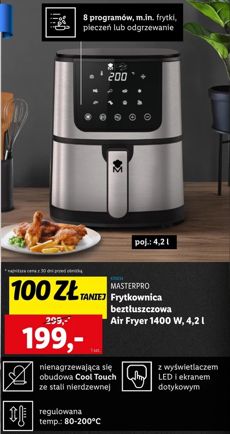 Frytkownica Masterpro