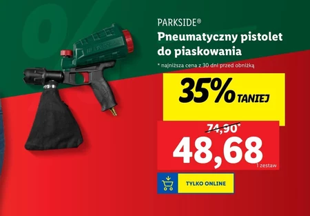 Pistolet do piaskowania Parkside