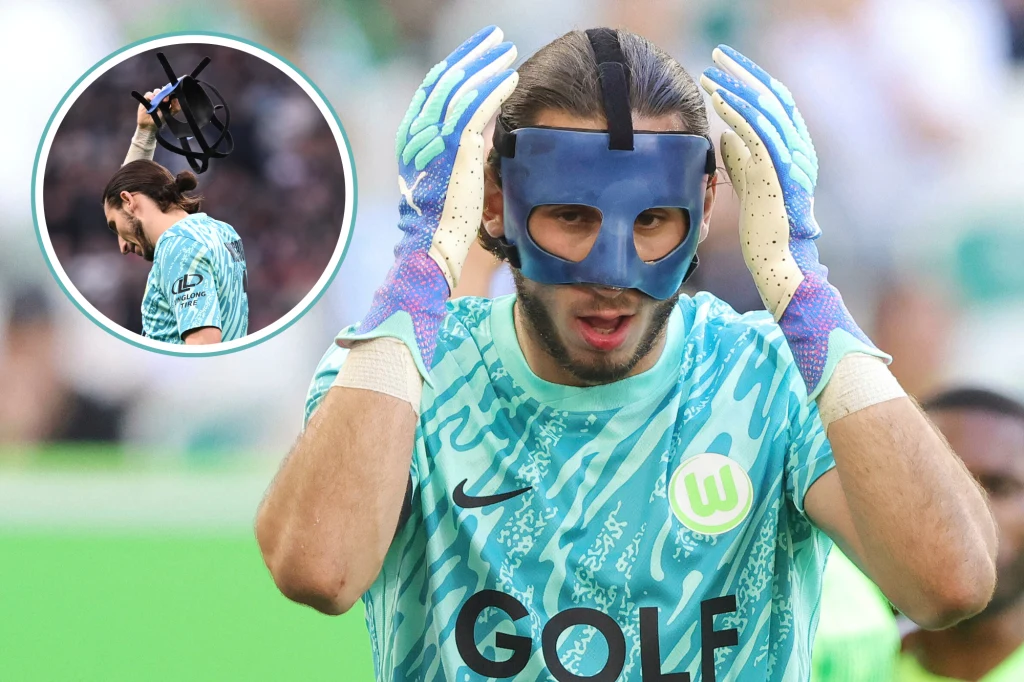 Kamil Grabara w barwach Wolfsburga