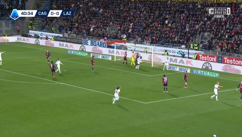 Cagliari – Lazio. Skrót meczu. WIDEO (Eleven Sports)