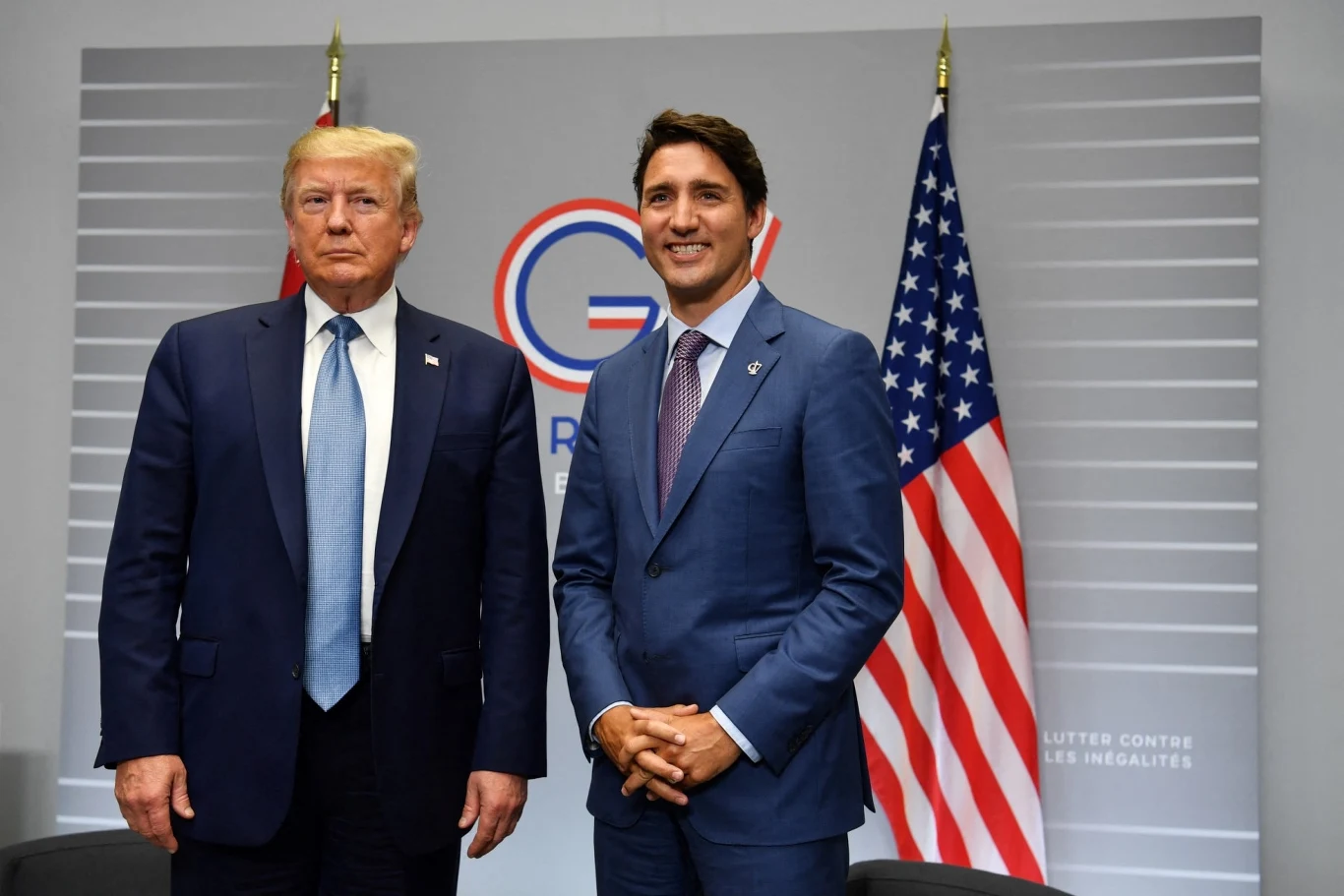 Donald Trump i Justin Trudeau/ Zdj. archiwalne Donald Trump i Justin Trudeau/ Zdj. archiwalne