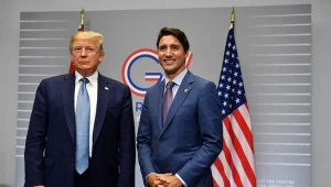 Donald Trump i Justin Trudeau/ Zdj. archiwalne