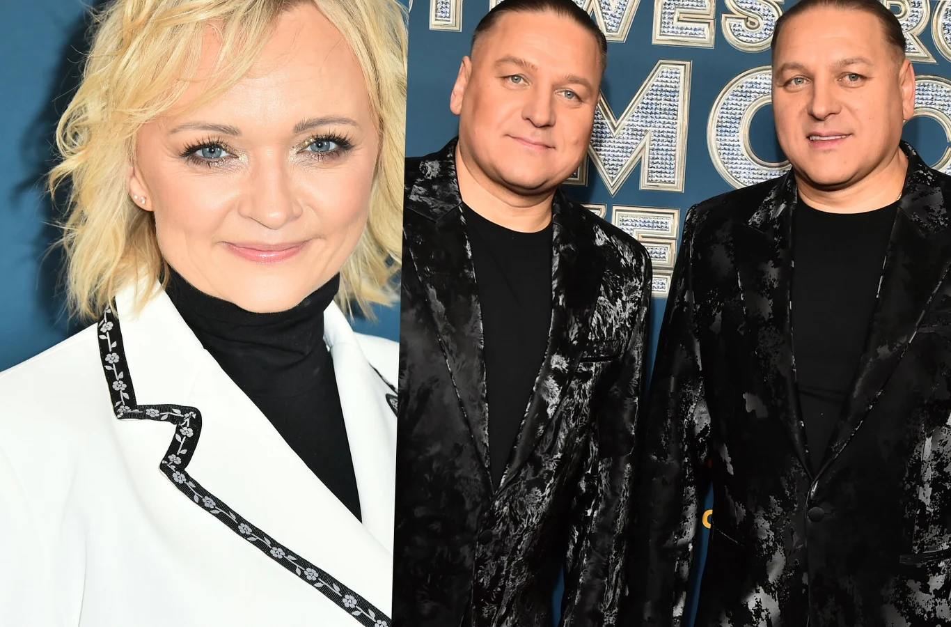 Edyta Golec i Łukasz i Paweł Golcowie Edyta Golec i Łukasz i Paweł Golcowie