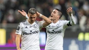Carlitos i Josue w barwach Legii Warszawa