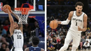 Jeremy Sochan i Victor Wembanyama mimo dobrej gry nie uchronili San Antonio Spurs przed porażką