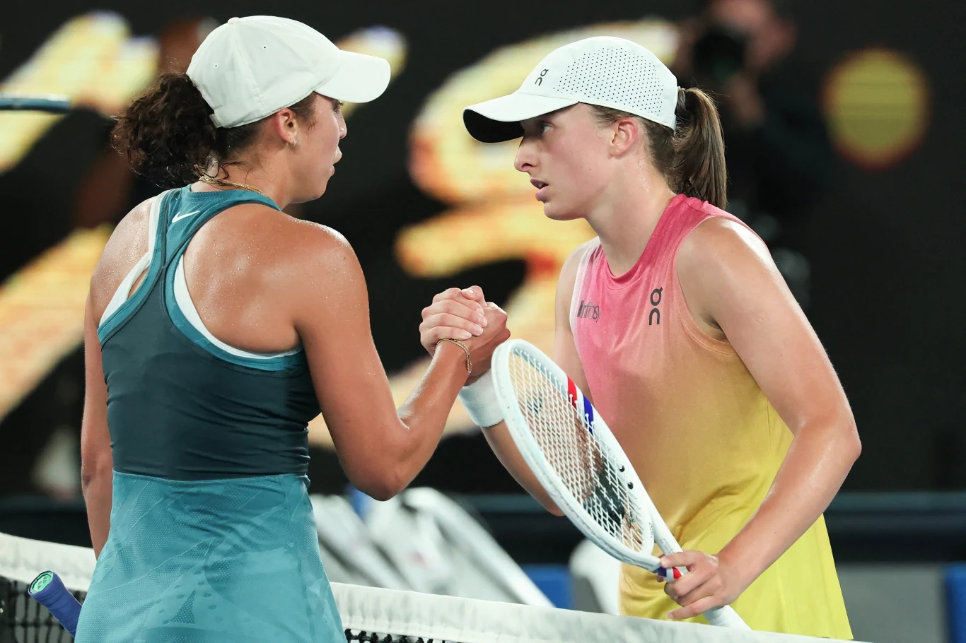 Madison Keys i Iga Świątek Madison Keys i Iga Świątek