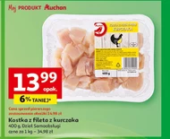 Kostka z fileta Auchan