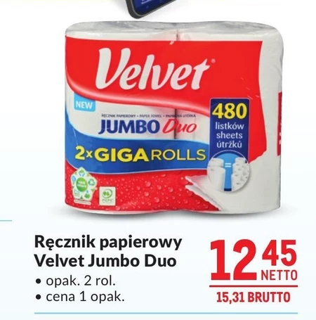 Ręcznik papierowy Velvet