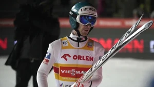 Michael Hayboeck podczas PŚ w Zakopanem, 20.01.2024 r.