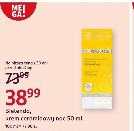 Bielenda Professional Supremelab Barrier Renew Intensywnie odżywczy krem na noc z ceramidami 50 ml