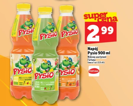 Pysio Napój jabłko banan kiwi 900 ml