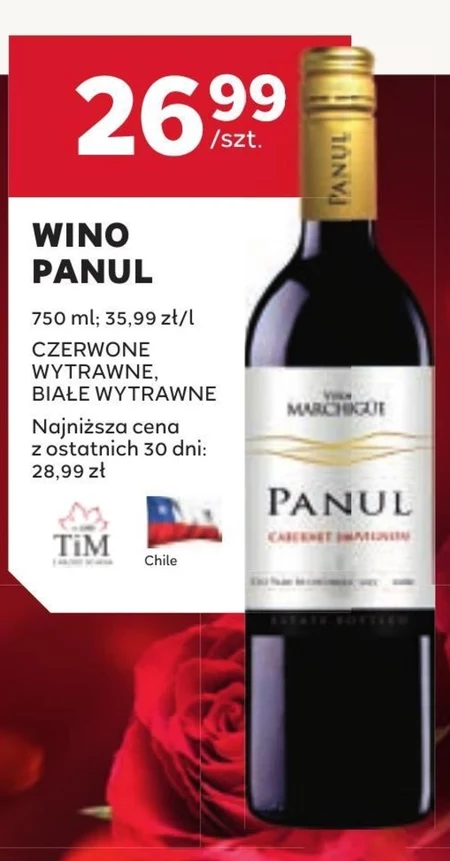 Wino wytrawne Panul