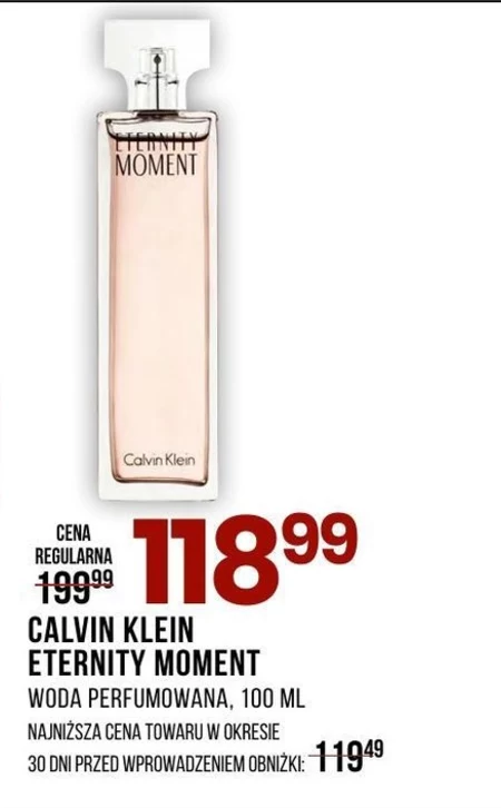 Woda perfumowana Calvin Klein