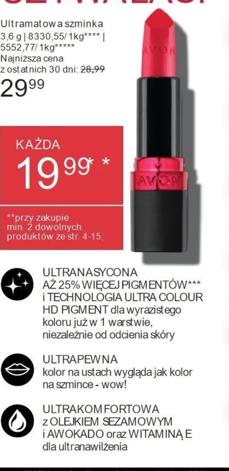 Szminka Avon