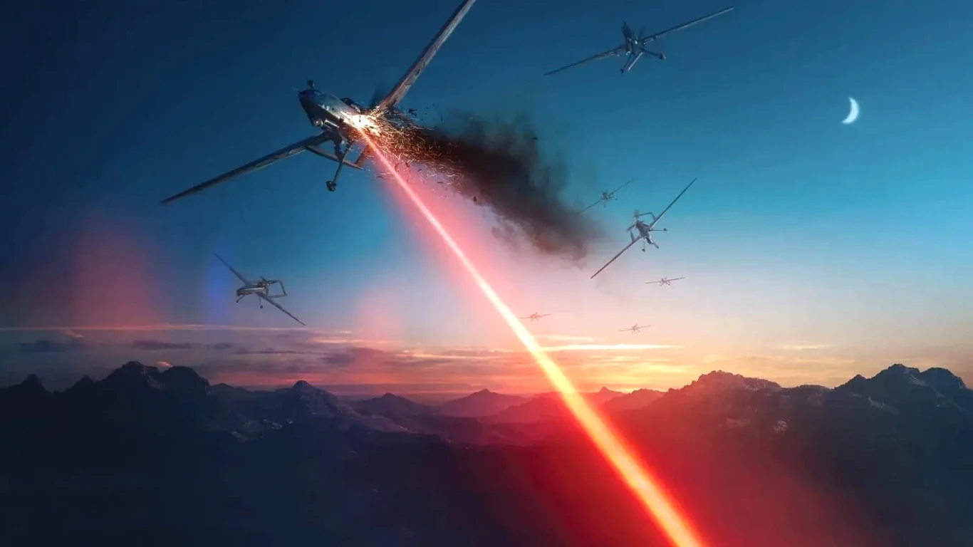 Ukraina zaatakowała za pomocą potężnej broni laserowej Ukraina zaatakowała za pomocą potężnej broni laserowej