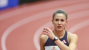 Natalia Bukowiecka podczas mityngu w Ostrawie