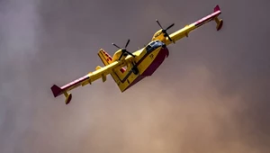 Powietrzna kolizja drona z kanadyjskim Super Scooperem mogła zakończyć się tragedią