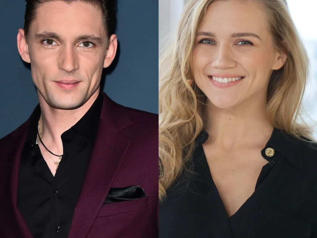Filip Gurłacz i Agnieszka Kaczorowska