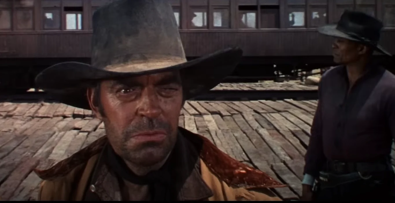 Kadr ze zwiastuna filmu "Pewnego razu na Dzikim Zachodzie" Kadr ze zwiastuna filmu "Pewnego razu na Dzikim Zachodzie"