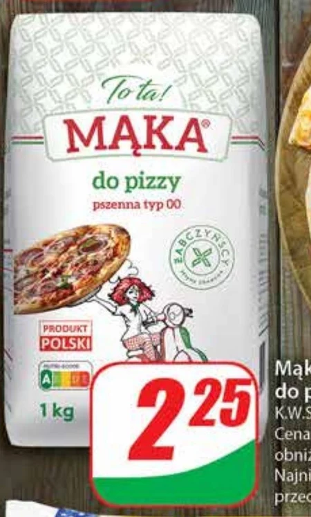 To ta! Mąka do pizzy pszenna typ 00 1 kg
