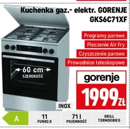 Газоелектрична плита Gorenje