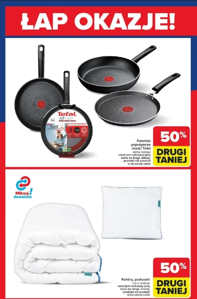 Gorąca promocja w Carrefour! Tefal taniej o 50%, tylko przez chwilę!