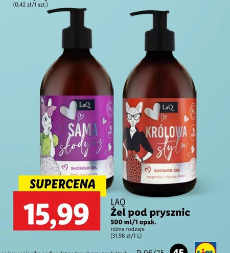 Żel pod prysznic Laq